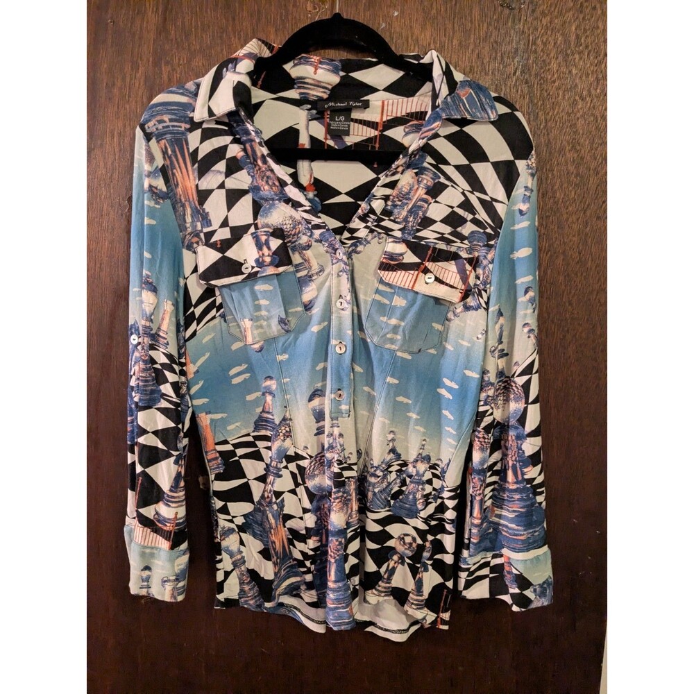 Michael Tyler Large Chess Shirt